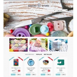 IL542 Hobi & Elişi Temalı Web Sitesi Şablonu 
