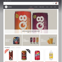 IL508 Yemek & İçecek Temalı Web Sitesi Şablonu 