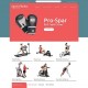  49146 Spor Temalı Web Sitesi Şablonu 