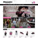 48946 Moda Temalı Web Sitesi Şablonu 