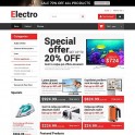 48845 Elektronik Eşyalar Temalı Web Sitesi Şablonu 