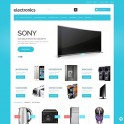 48662 Elektronik Eşyalar Temalı Web Sitesi Şablonu 