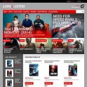 48569 Eğlence Temalı Web Sitesi Şablonu 