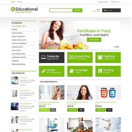 48311 Eğitim Temalı Web Sitesi Şablonu 